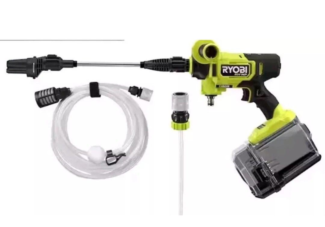 Ryobi 40V HP 600 psi EZ Clean Power Cleaner Brushless (Tool Only) NEW !
