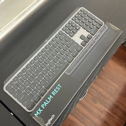 Logitech MX S Keyboard + Palm Rest 