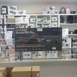 Blackmagic Hyper Deck Studio HD Pro 