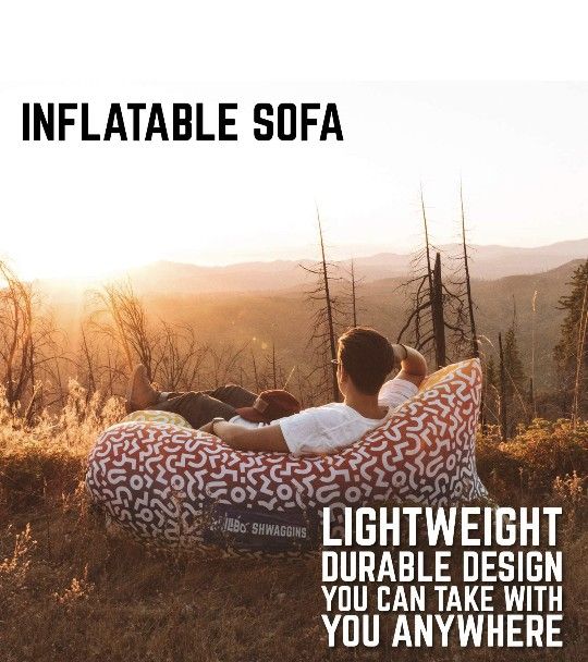 Brand New Portable Inflatable Couch Or Sofa