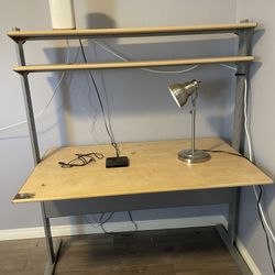 Computer Desk And Shelf