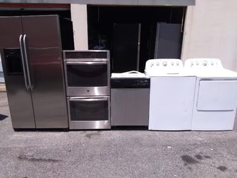 GE kitchen set 27 inch double oven wall what's 9 G