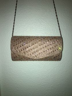 Sequin shoulder bag