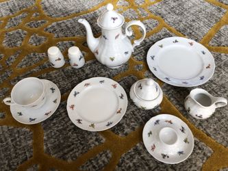 Bavaria, Germany, Porcelain 10-Piece Set