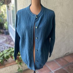 Snow Deer 100% Cashmere Cardigan 