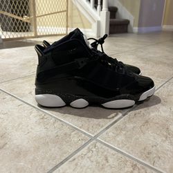 Air Jordan 6 Rings Black Metallic Gold