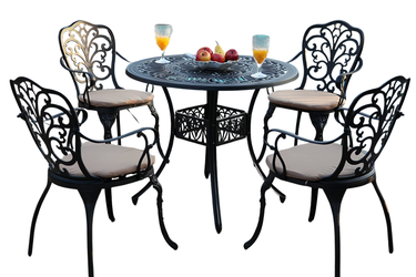 CBM Patio 5 Piece Dining Table Set SH213
