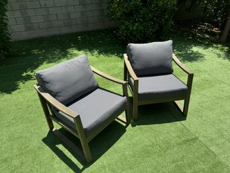 Beachcrest Home Outdoor Seating Chairs with Cushions - SET