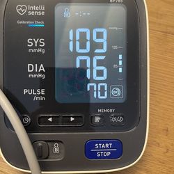 Blood Pressure Monitor with Cuff