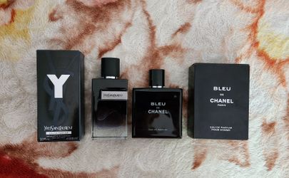 2 Pack Cologne - Yves Saint Laurent EDP & Bleu De Chanel 