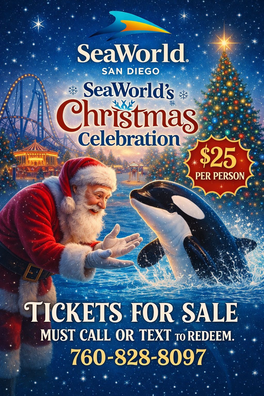 🐬🎢 SeaWorld San Diego Is GLOWING Tonight — Don’t Miss It! 🎢🐬 SINGLE DAY TICKETS 🎟️