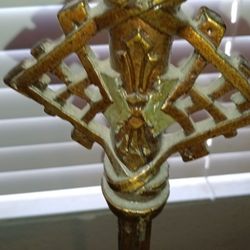 Antique Art Deco Floor Lamp Needs Rewiring