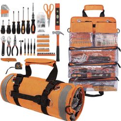 Toolset Kit 18 Piece Orange Color Foldable Bag Perfect Gift New In Box