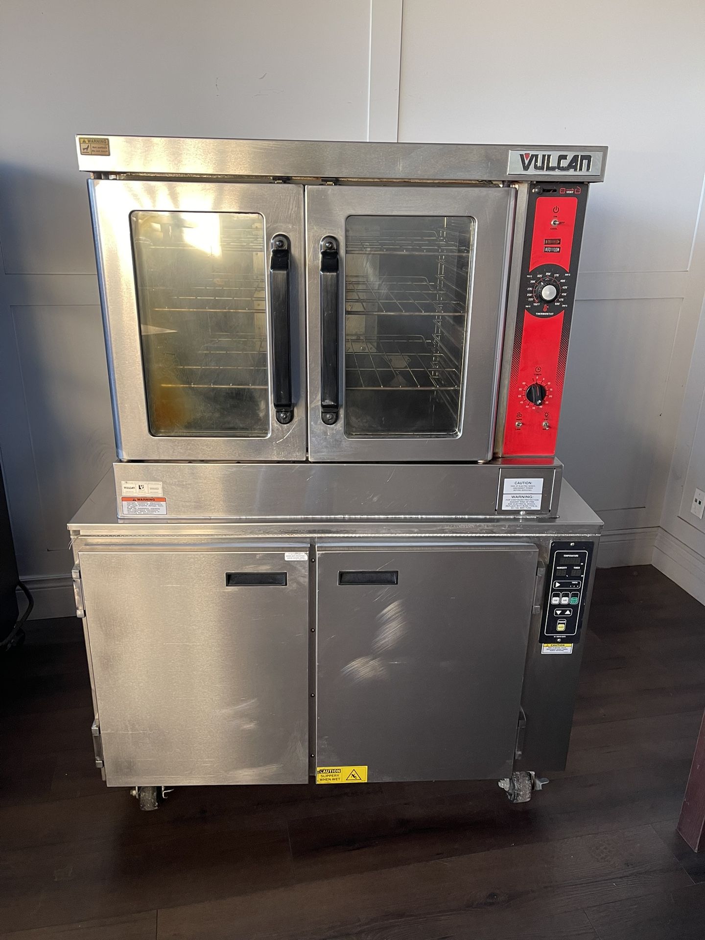 Convection Oven with Proofer Cabinet