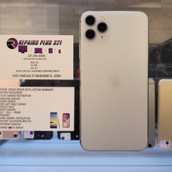 Unlocked Silver iPhone 11 Pro Max 64gb