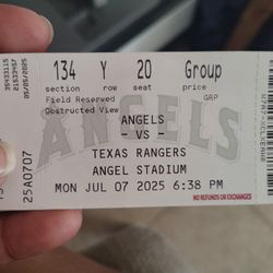 Angel Stadium Tickets 
