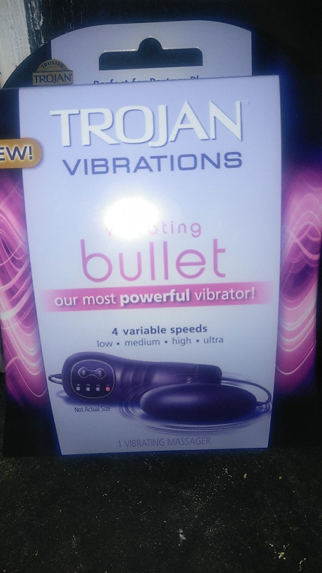 Trojan vibrating bullet