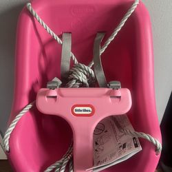 Pink Swing For Toddler Little Tikes