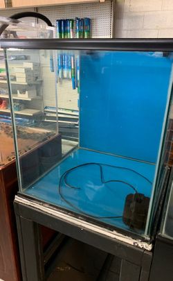 90 cube tall fish tank with stand