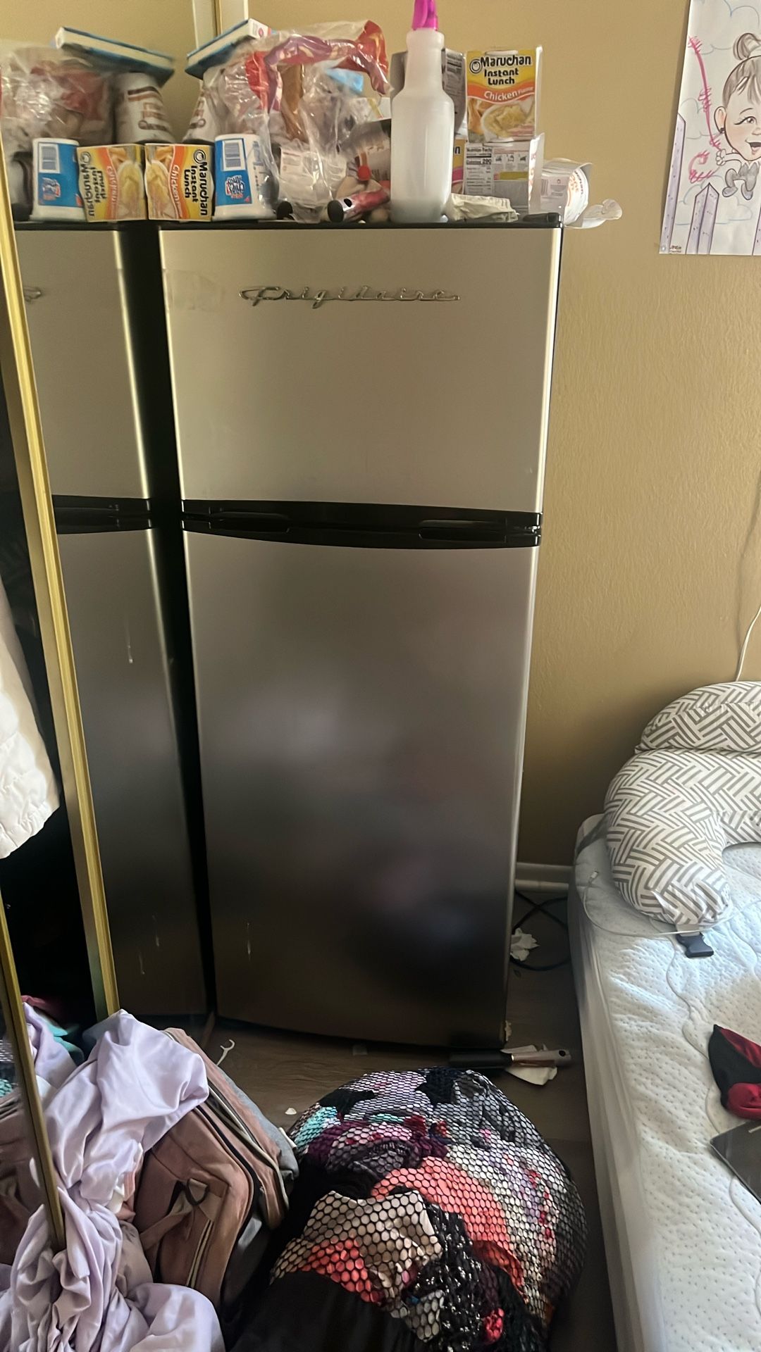 Mini Fridge With Freezer