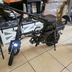 Ryvo Electric Bicycle 20mph Up To 25 Miles Distance 