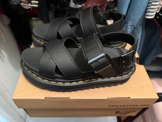 Dr Martens VOSS II ATHENA LEATHER STRAP SANDALS