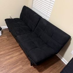 Memory Foam Futton 72" Black For Sale  $120 OBO