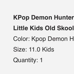 Kpop Demon Hunter Vans 