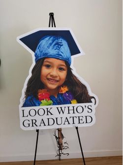 Big heads for graduation