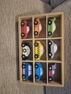 Wooden Cars Set