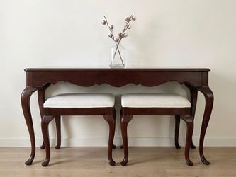 Console Table and Benches