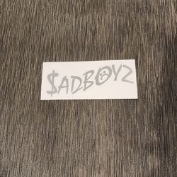 Sadboyz Sticker Decal For Car Laptop Tumbler 5x2 Inches