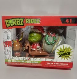 Funko Dorbz Ridez The Grinch & Max with Sleigh #41