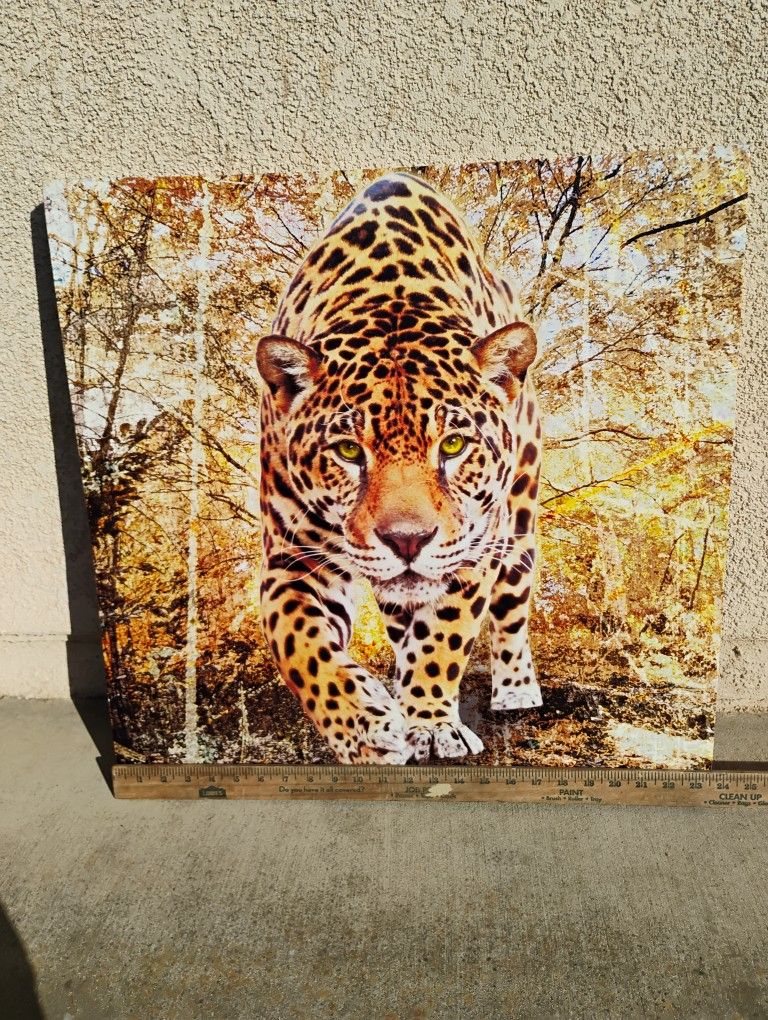 Leopard Wall Art Canvas