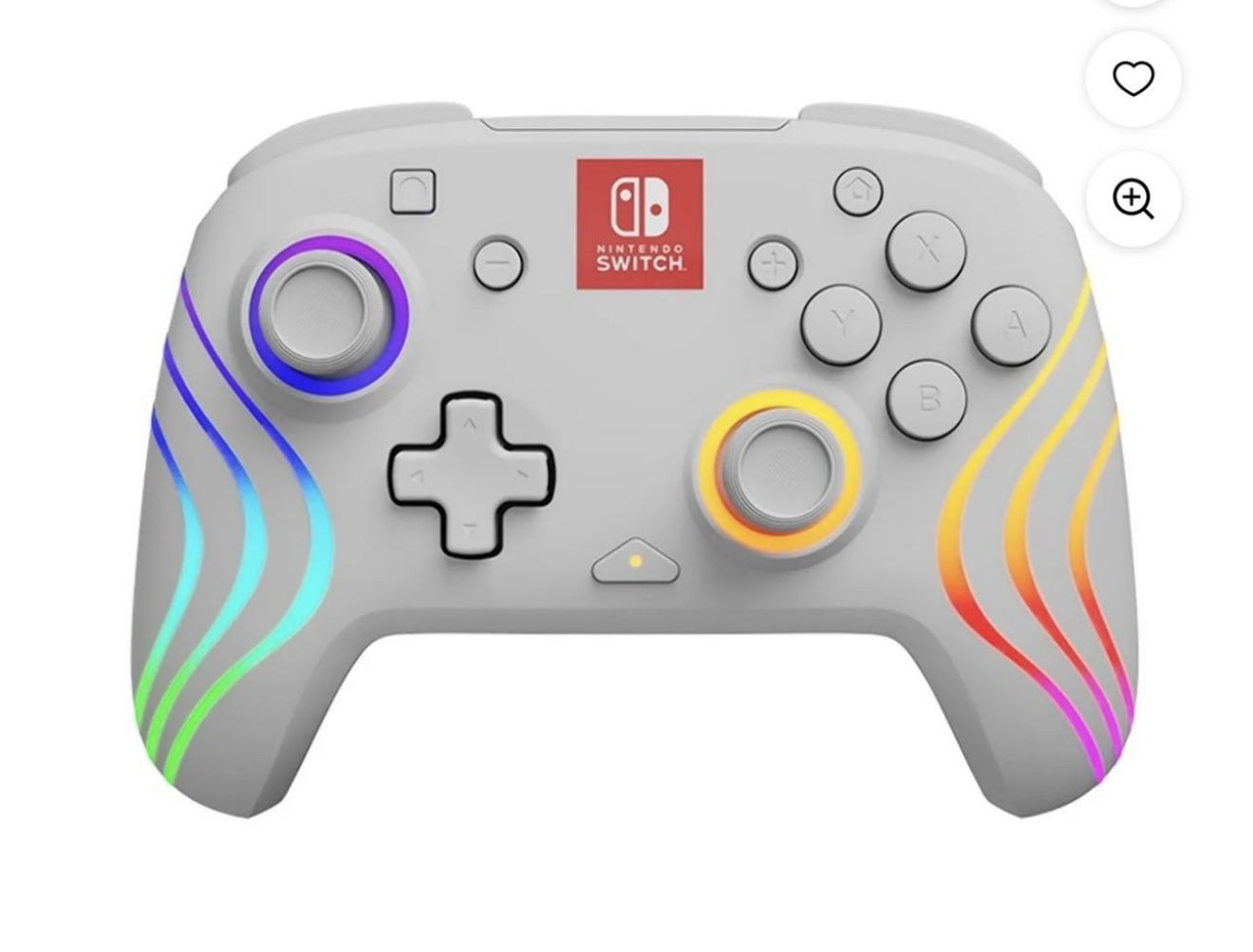 PDP Afterglow™ Wave Wireless Controller With Motion - Nintendo Switch™ - White Brand new sealed with box