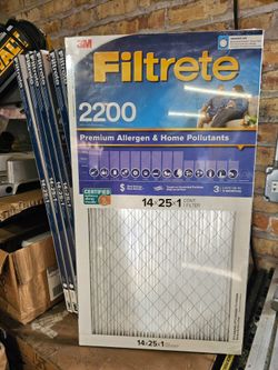 3M Filtrete 2200 Furnace Air Filter 14x25x1