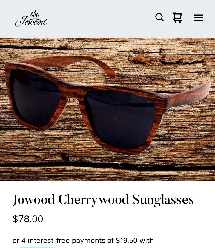 Wood Sunglasses