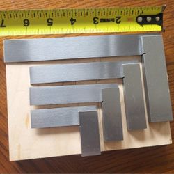 Set Of 4 Machinist Squares $20