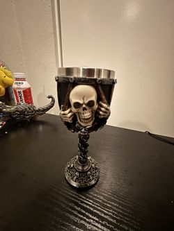 Vintage Wine Glass