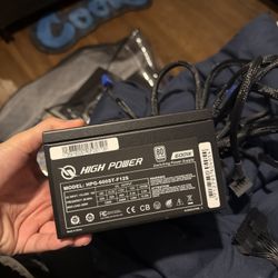 Power Supply 600W 80+ High Power PSU