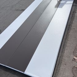 16x7 Flush Panel Garage Door New 