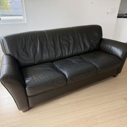 Natuzzi Leather Couch