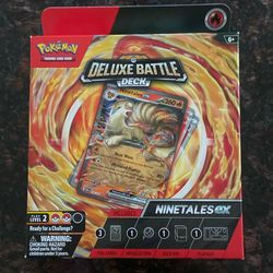 Pokemon Deluxe battle deck Ninetales ex