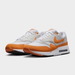 NEW - Nike Air Max 1 '86 White Orange OG G - Men's Golf Shoes Men’s Size 11