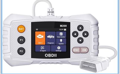 OBD2 Scanner Diagnostic Tool, AI-Powered Car Code Reader & OBD II Scanner for Car, Bidirectional Scan Tool for Engine/ABS/SRS/Transmission/Battery Tes