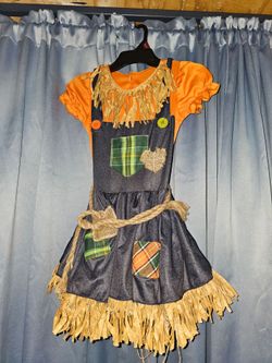 Scarecrow girl dress (8M)