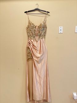 Rose gold dress