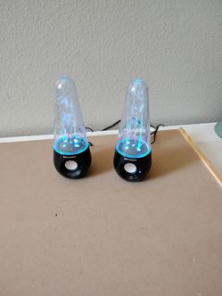Bluetooth water dancing speakers