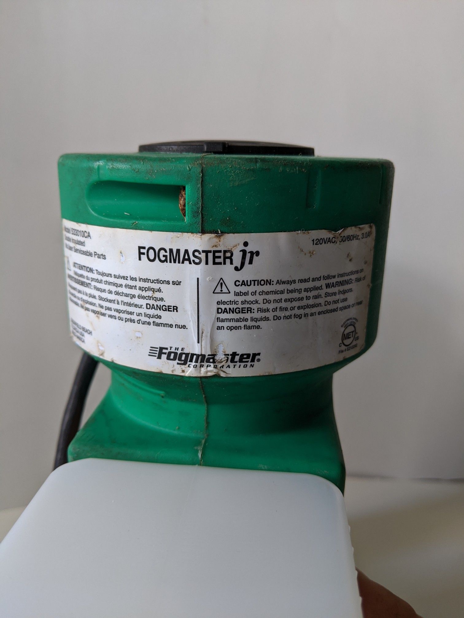 Fogmaster Jr Cold Fogger Electric Sprayer Handheld for Sale in Fort