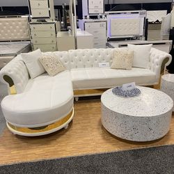 Sectional In Stock For Immediate Delivery 